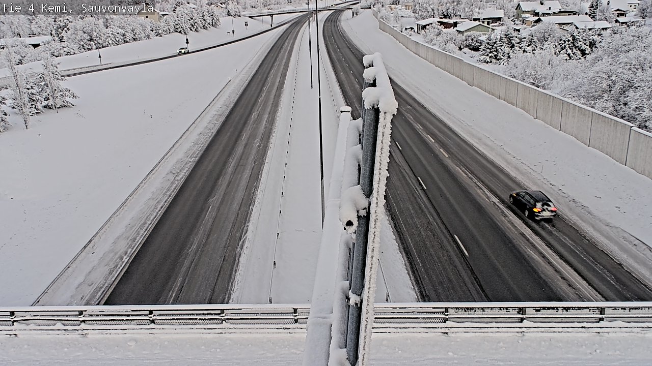 Kelikamerat Kuva Tie 4 Kemi, Sauvonväylä, Kemi, Lappi