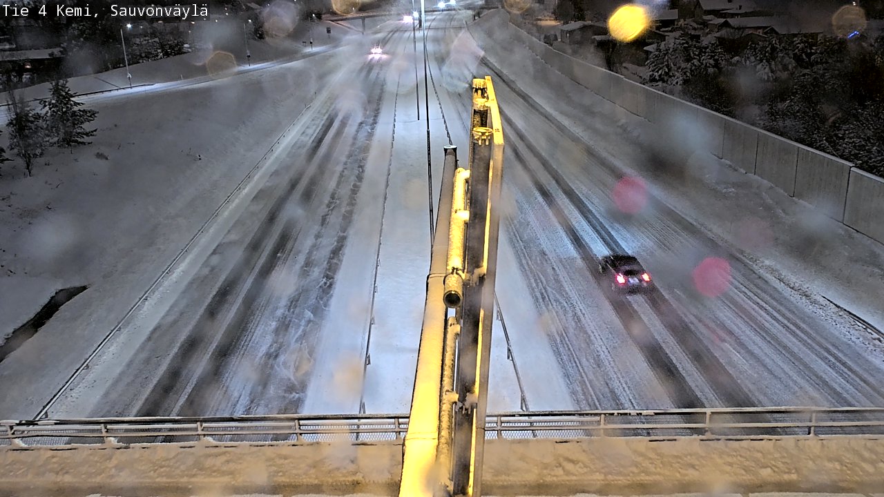 Kelikamerat Kuva Tie 4 Kemi, Sauvonväylä, Kemi, Lappi