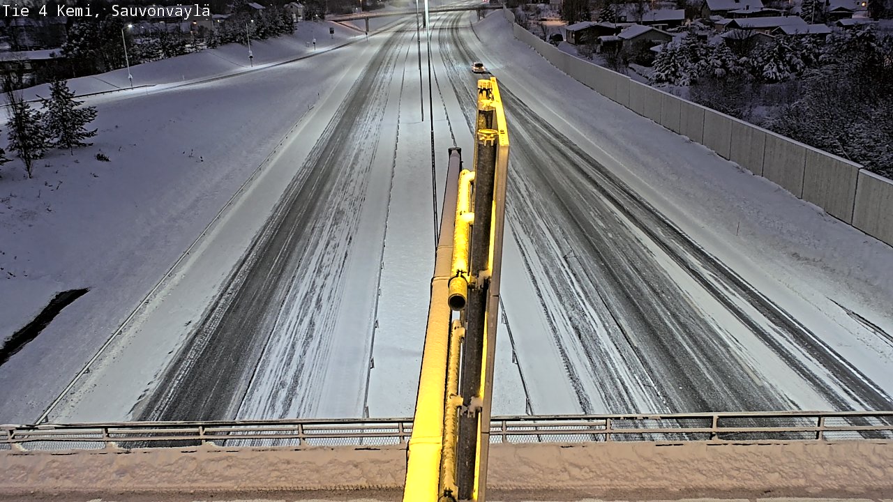 Kelikamerat Kuva Tie 4 Kemi, Sauvonväylä, Kemi, Lappi