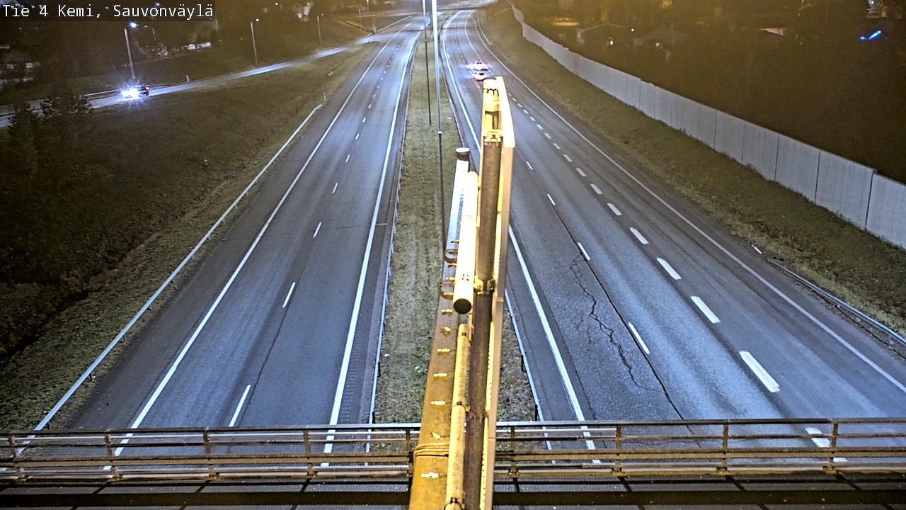 Kelikamerat Kuva Tie 4 Kemi, Sauvonväylä, Kemi, Lappi