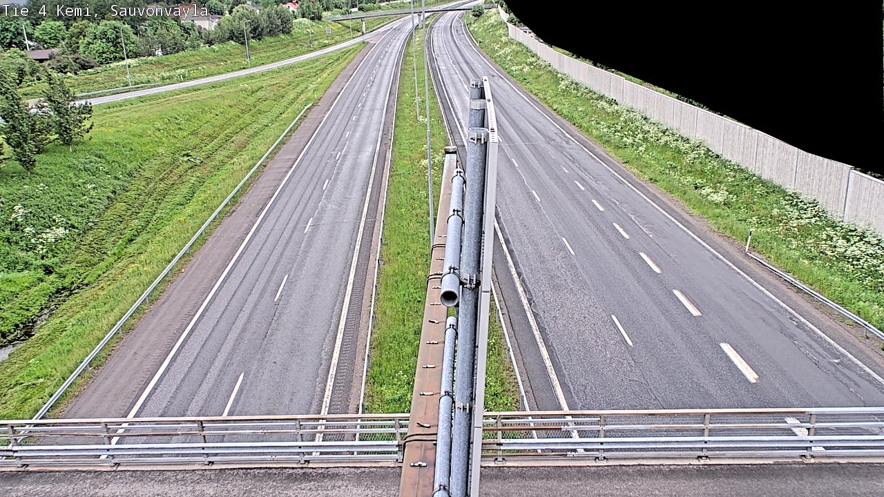 Kelikamerat Kuva Tie 4 Kemi, Sauvonväylä, Kemi, Lappi