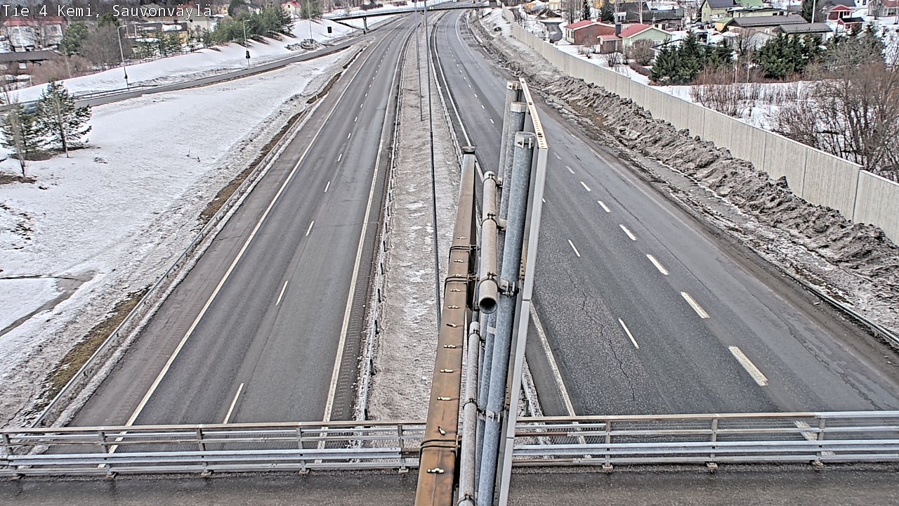 Kelikamerat Kuva Tie 4 Kemi, Sauvonväylä, Kemi, Lappi