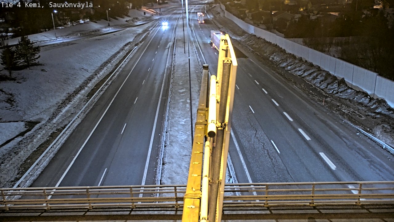 Kelikamerat Kuva Tie 4 Kemi, Sauvonväylä, Kemi, Lappi