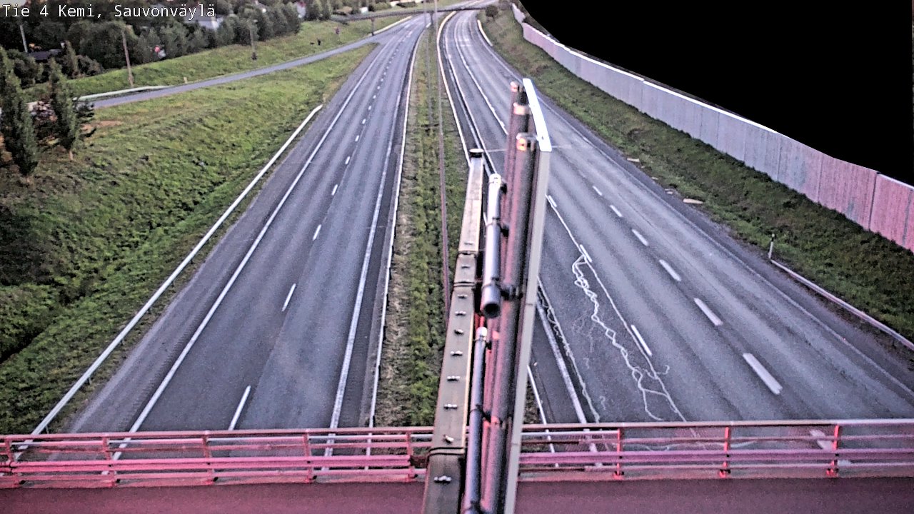 Kelikamerat Kuva Tie 4 Kemi, Sauvonväylä, Kemi, Lappi