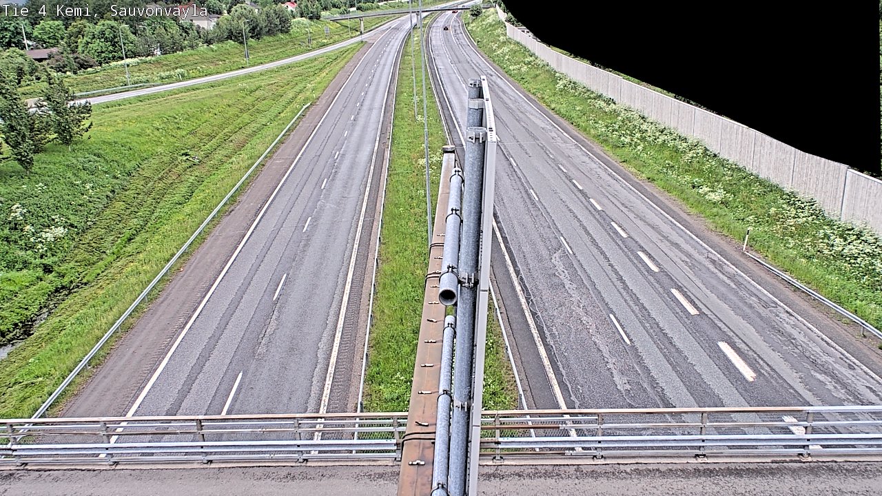 Kelikamerat Kuva Tie 4 Kemi, Sauvonväylä, Kemi, Lappi