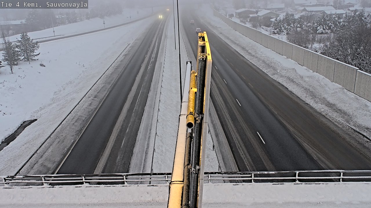 Weather Camera Image Road 4 Kemi, Sauvonväylä, Kemi, Lappi