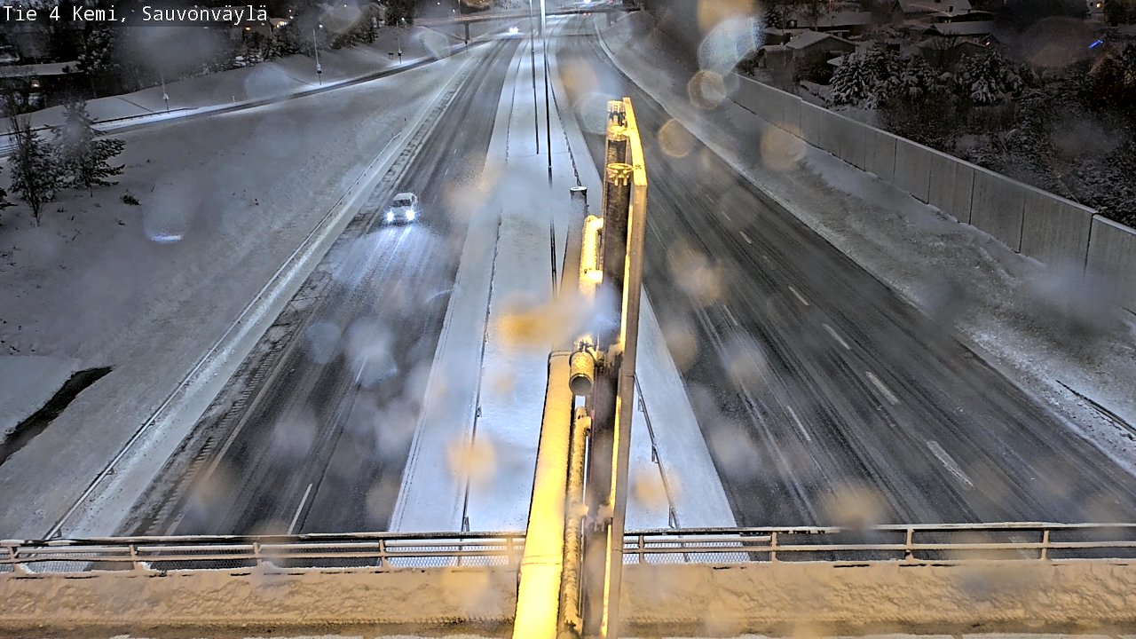 Kelikamerat Kuva Tie 4 Kemi, Sauvonväylä, Kemi, Lappi