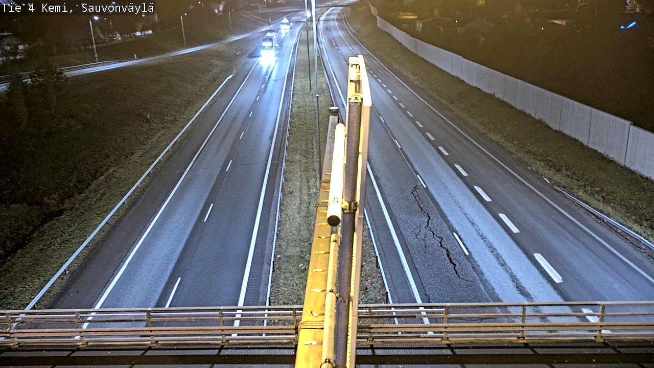 Kelikamerat Kuva Tie 4 Kemi, Sauvonväylä, Kemi, Lappi