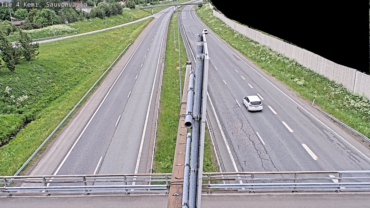 Kelikamerat Kuva Tie 4 Kemi, Sauvonväylä, Kemi, Lappi