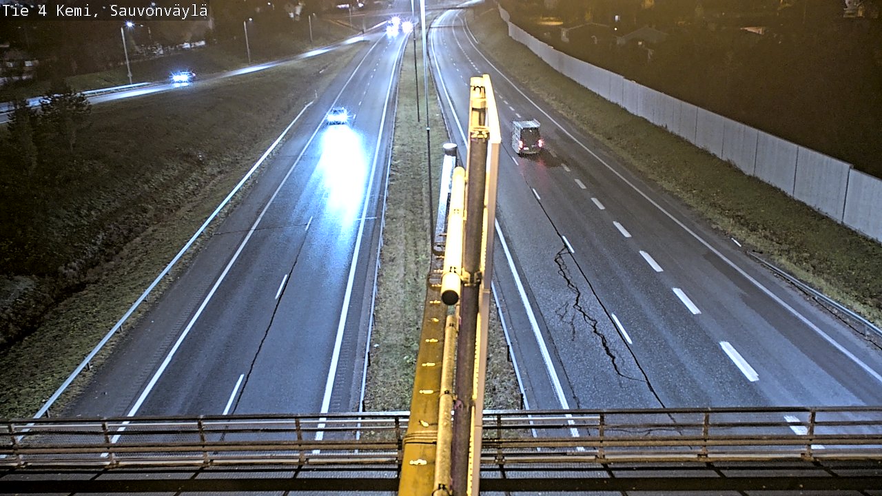 Kelikamerat Kuva Tie 4 Kemi, Sauvonväylä, Kemi, Lappi