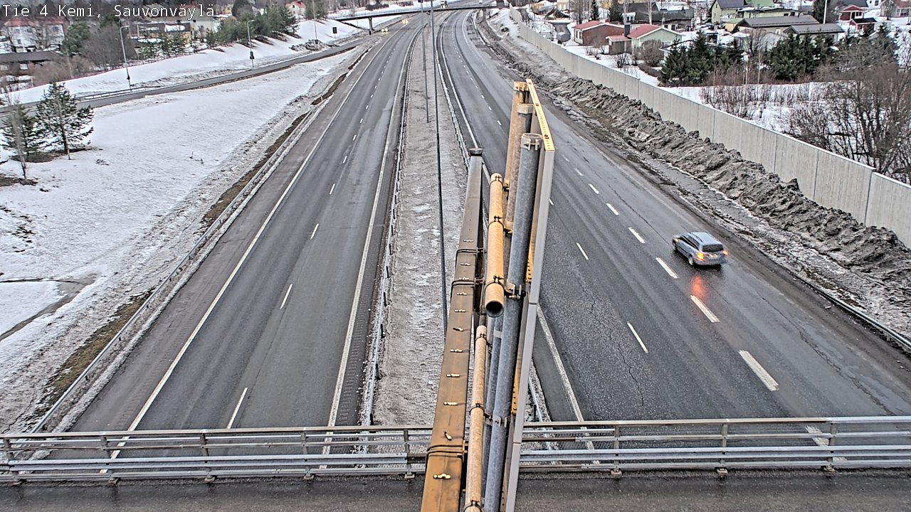 Kelikamerat Kuva Tie 4 Kemi, Sauvonväylä, Kemi, Lappi