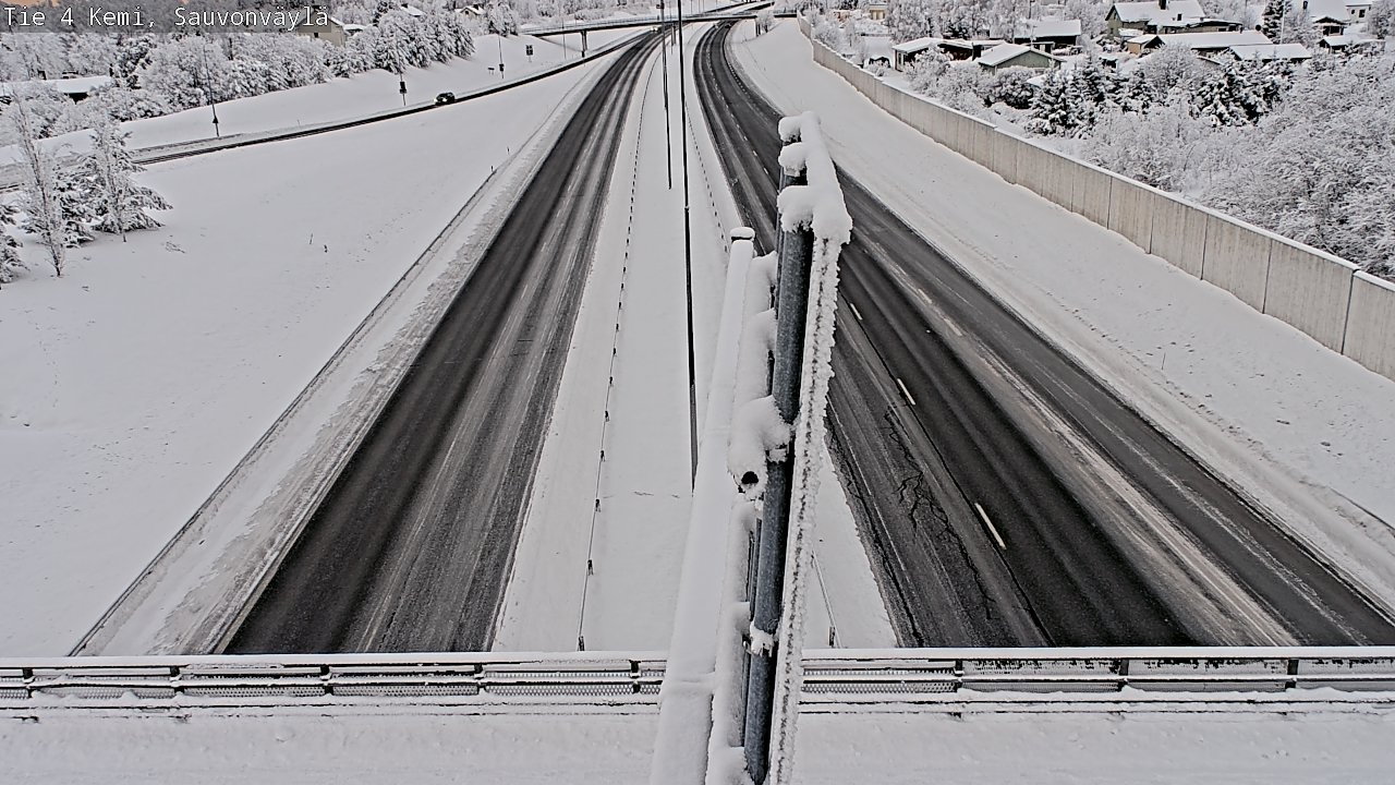Kelikamerat Kuva Tie 4 Kemi, Sauvonväylä, Kemi, Lappi