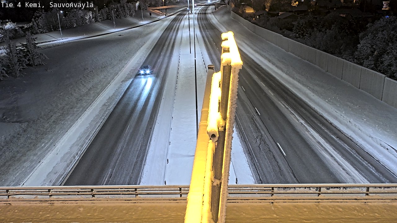 Kelikamerat Kuva Tie 4 Kemi, Sauvonväylä, Kemi, Lappi