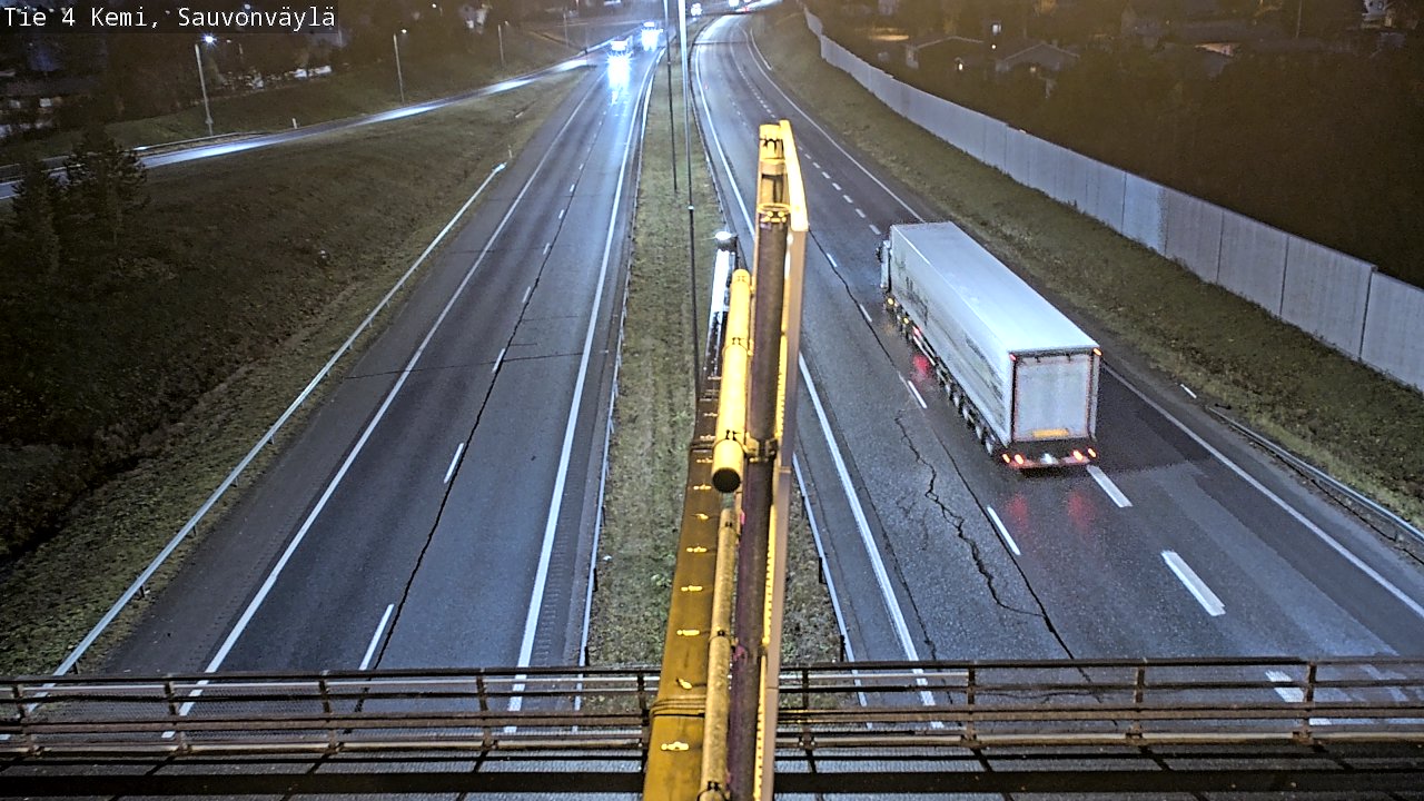 Kelikamerat Kuva Tie 4 Kemi, Sauvonväylä, Kemi, Lappi