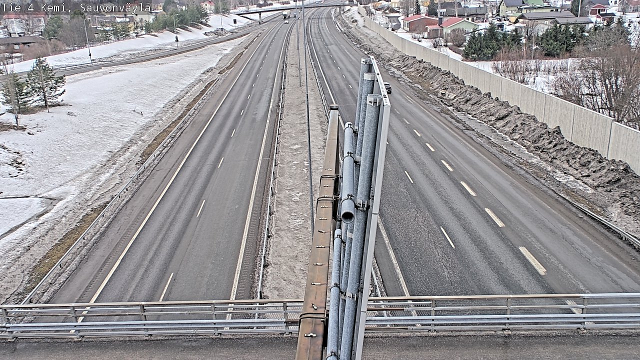 Weather Camera Image Road 4 Kemi, Sauvonväylä, Kemi, Lappi
