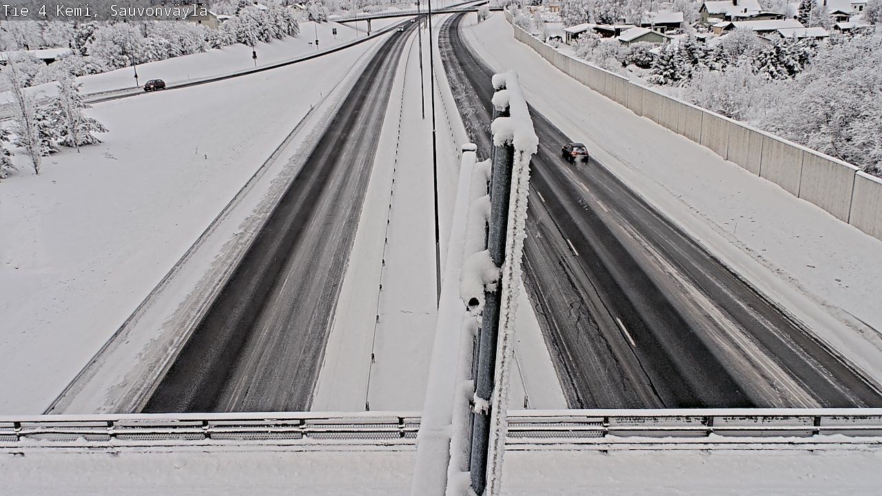 Kelikamerat Kuva Tie 4 Kemi, Sauvonväylä, Kemi, Lappi