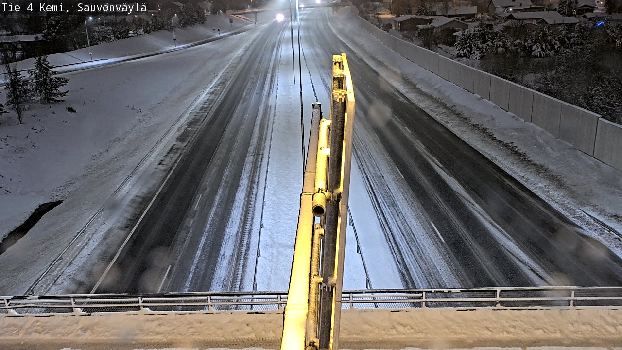 Kelikamerat Kuva Tie 4 Kemi, Sauvonväylä, Kemi, Lappi