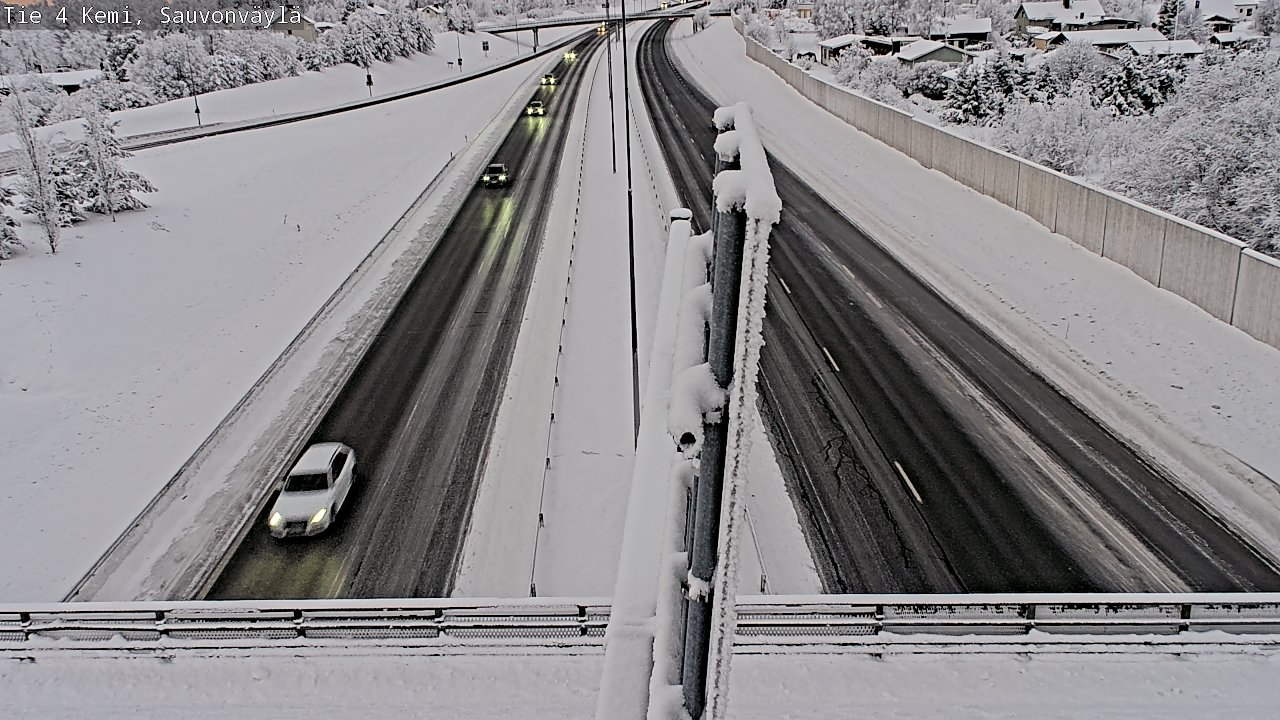 Kelikamerat Kuva Tie 4 Kemi, Sauvonväylä, Kemi, Lappi