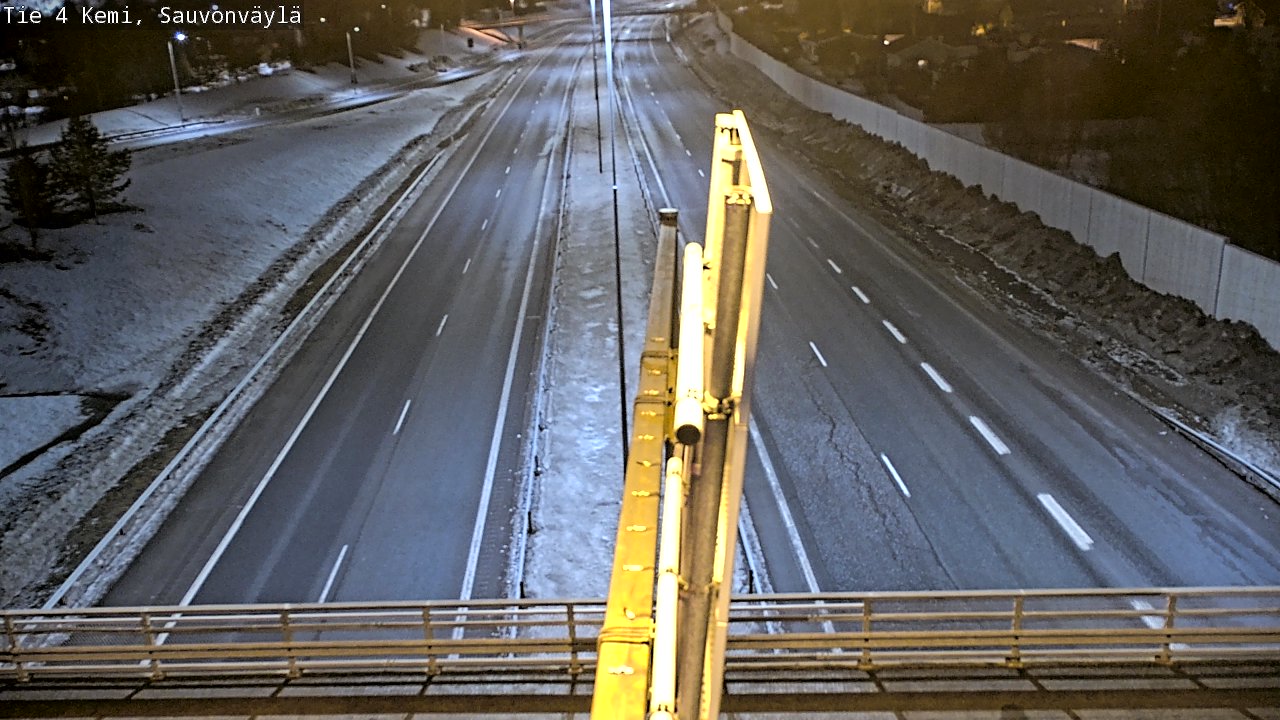 Kelikamerat Kuva Tie 4 Kemi, Sauvonväylä, Kemi, Lappi