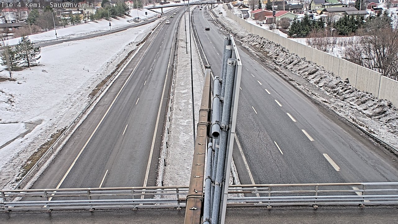 Kelikamerat Kuva Tie 4 Kemi, Sauvonväylä, Kemi, Lappi