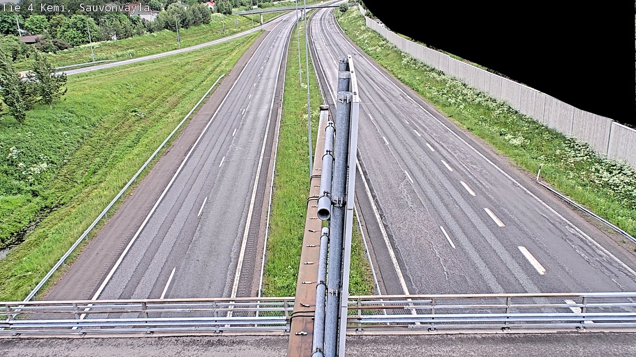 Kelikamerat Kuva Tie 4 Kemi, Sauvonväylä, Kemi, Lappi