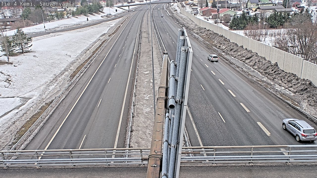 Kelikamerat Kuva Tie 4 Kemi, Sauvonväylä, Kemi, Lappi