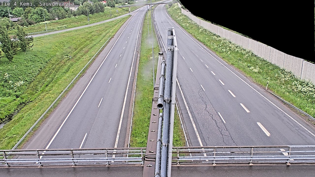 Kelikamerat Kuva Tie 4 Kemi, Sauvonväylä, Kemi, Lappi