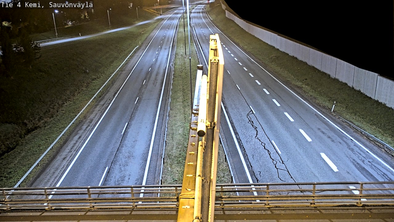 Kelikamerat Kuva Tie 4 Kemi, Sauvonväylä, Kemi, Lappi