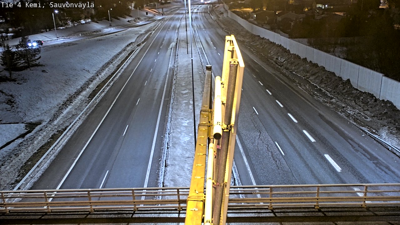 Kelikamerat Kuva Tie 4 Kemi, Sauvonväylä, Kemi, Lappi