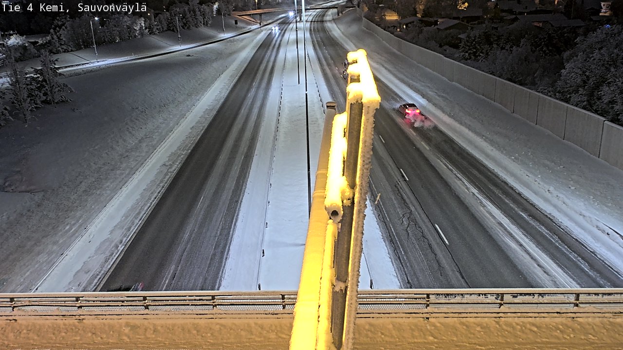 Kelikamerat Kuva Tie 4 Kemi, Sauvonväylä, Kemi, Lappi