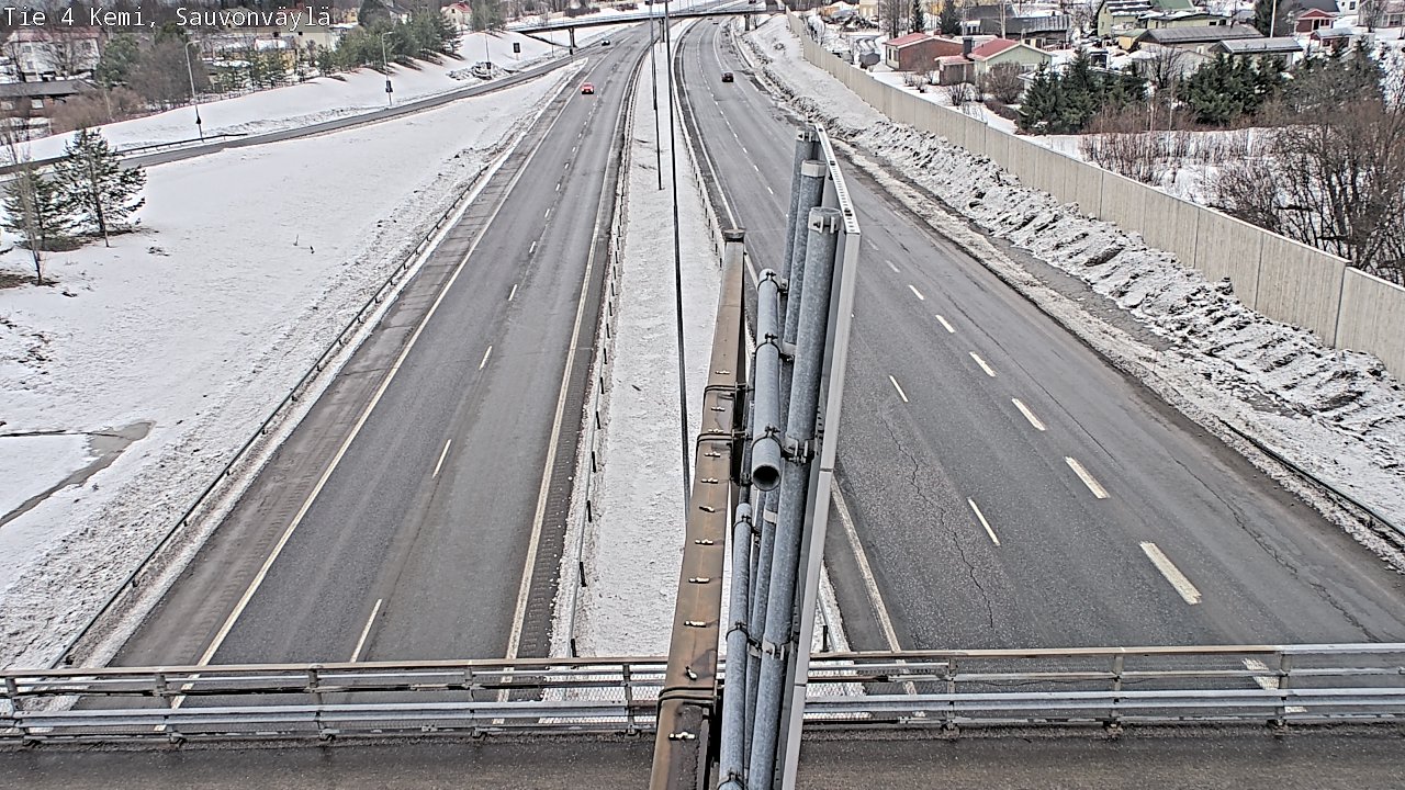 Kelikamerat Kuva Tie 4 Kemi, Sauvonväylä, Kemi, Lappi