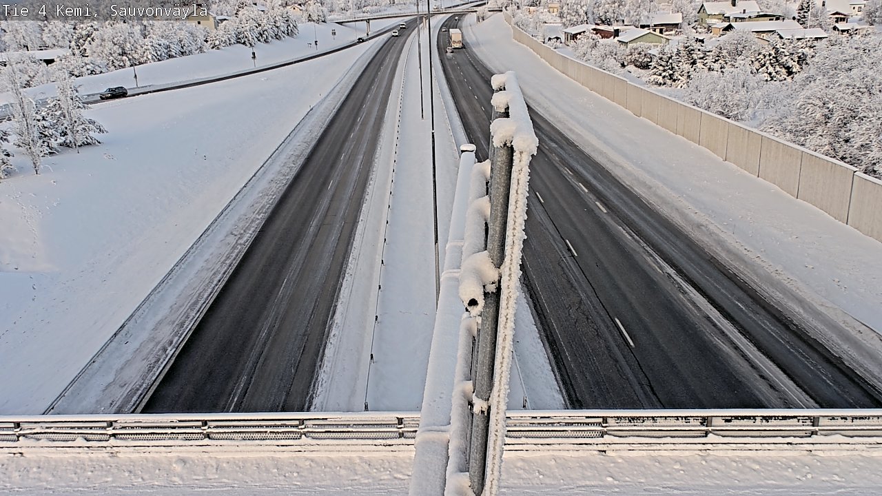Weather Camera Image Road 4 Kemi, Sauvonväylä, Kemi, Lappi