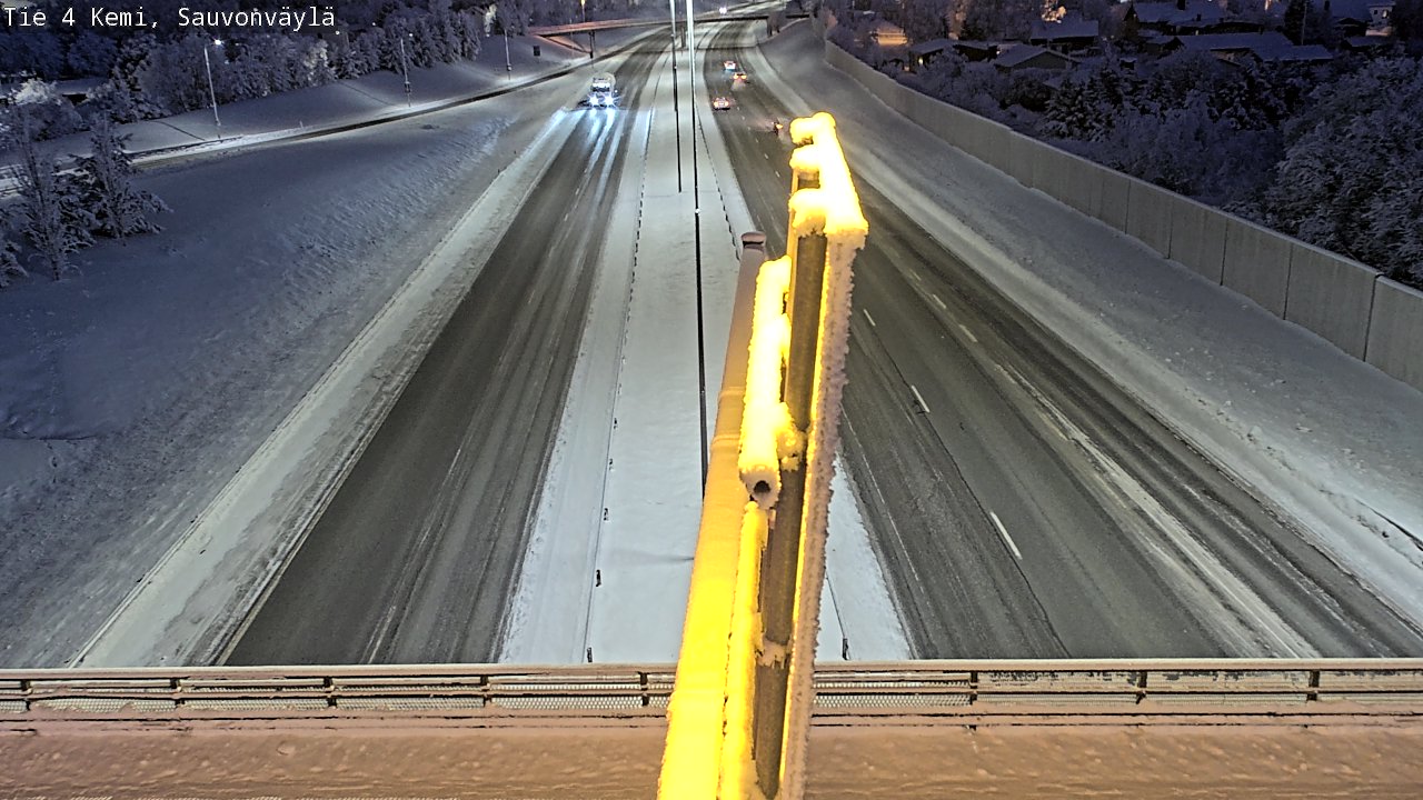 Kelikamerat Kuva Tie 4 Kemi, Sauvonväylä, Kemi, Lappi