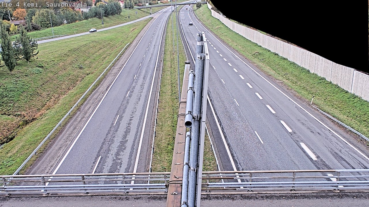 Kelikamerat Kuva Tie 4 Kemi, Sauvonväylä, Kemi, Lappi