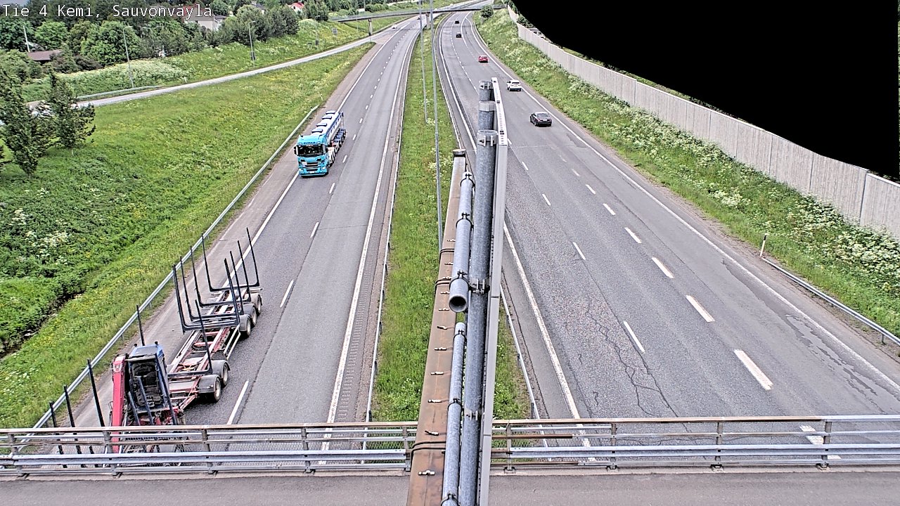 Kelikamerat Kuva Tie 4 Kemi, Sauvonväylä, Kemi, Lappi