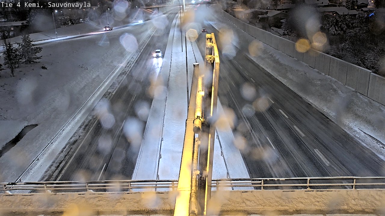 Kelikamerat Kuva Tie 4 Kemi, Sauvonväylä, Kemi, Lappi