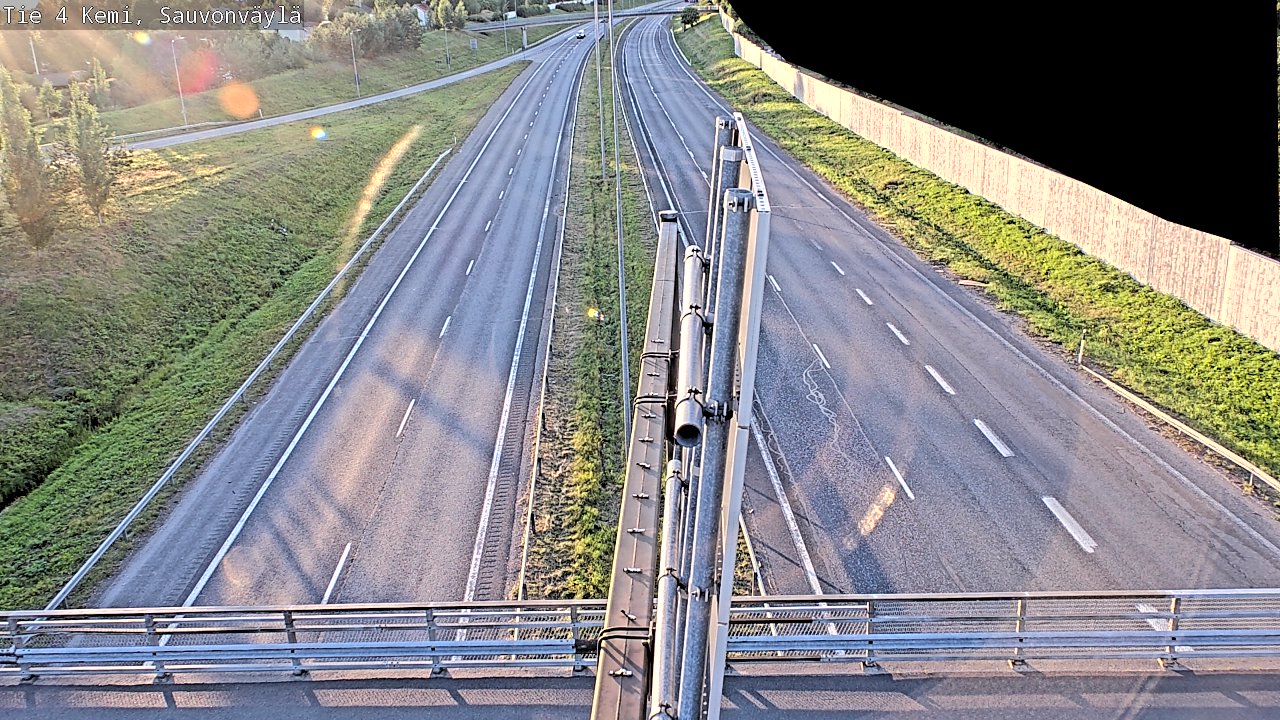 Kelikamerat Kuva Tie 4 Kemi, Sauvonväylä, Kemi, Lappi