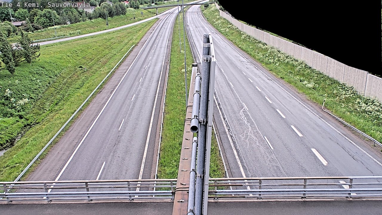 Kelikamerat Kuva Tie 4 Kemi, Sauvonväylä, Kemi, Lappi
