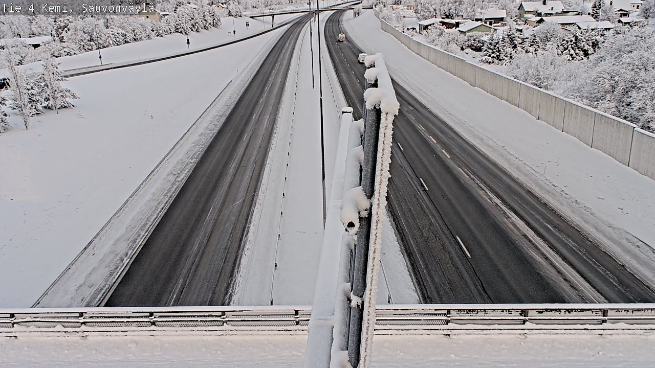 Kelikamerat Kuva Tie 4 Kemi, Sauvonväylä, Kemi, Lappi