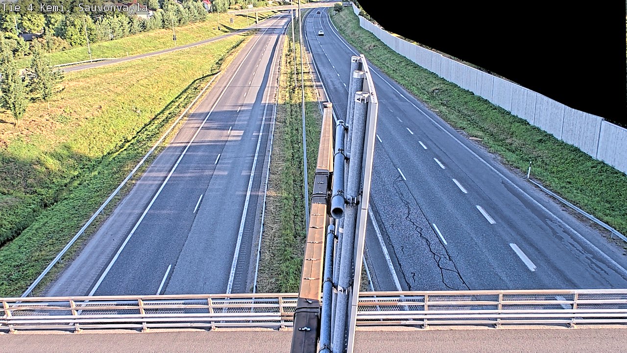 Weather Camera Image väg 4 Kemi, Sauvonväylä, Kemi, Lappi