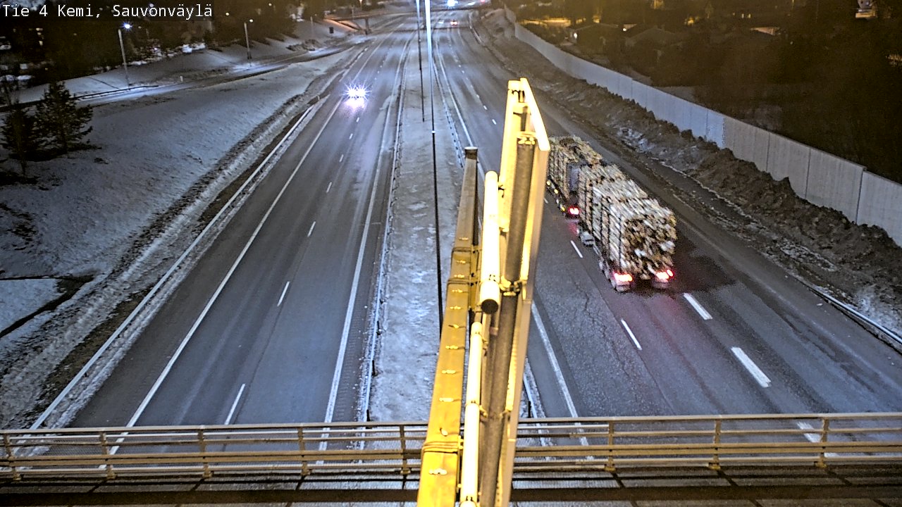 Kelikamerat Kuva Tie 4 Kemi, Sauvonväylä, Kemi, Lappi