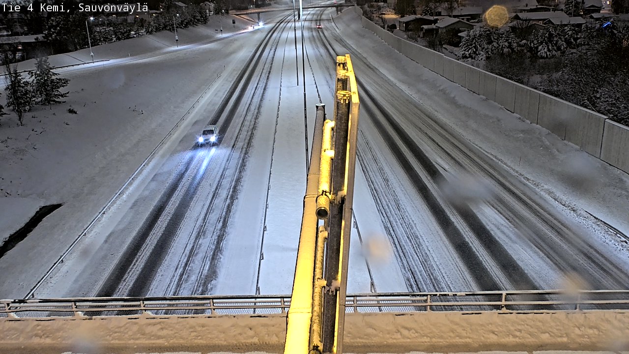 Kelikamerat Kuva Tie 4 Kemi, Sauvonväylä, Kemi, Lappi