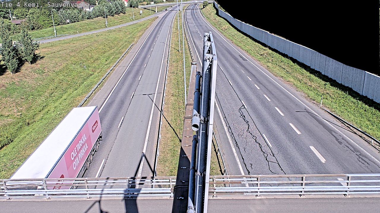 Kelikamerat Kuva Tie 4 Kemi, Sauvonväylä, Kemi, Lappi