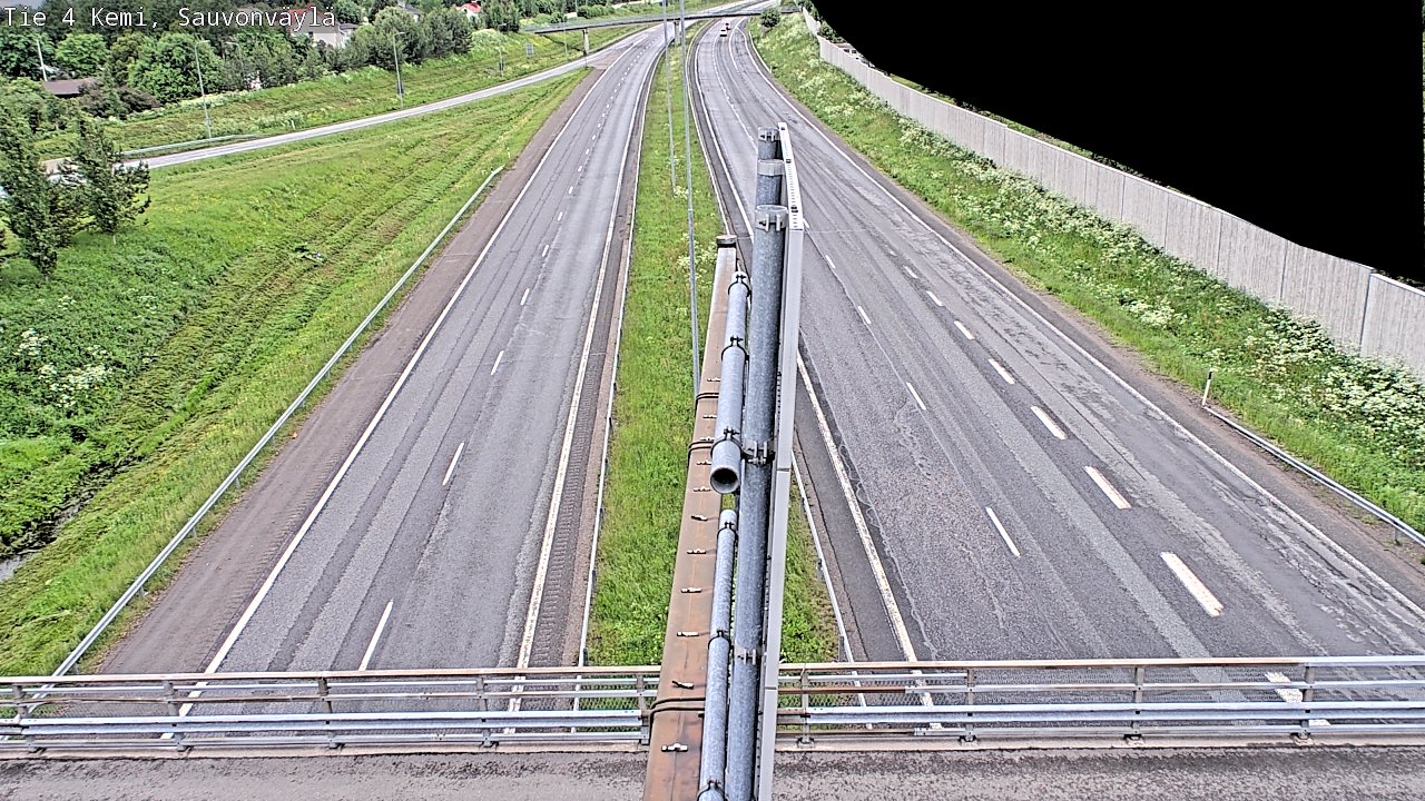 Kelikamerat Kuva Tie 4 Kemi, Sauvonväylä, Kemi, Lappi