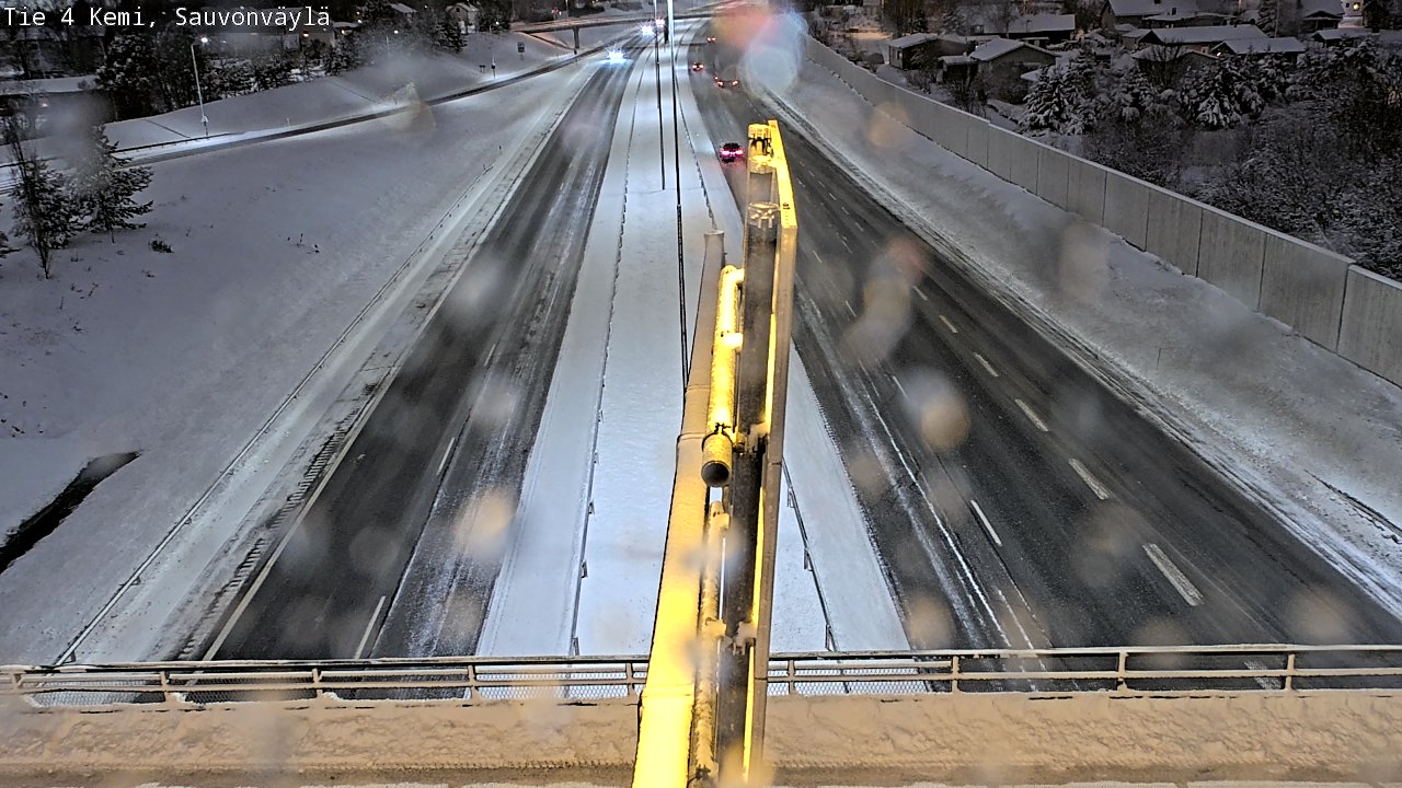 Kelikamerat Kuva Tie 4 Kemi, Sauvonväylä, Kemi, Lappi