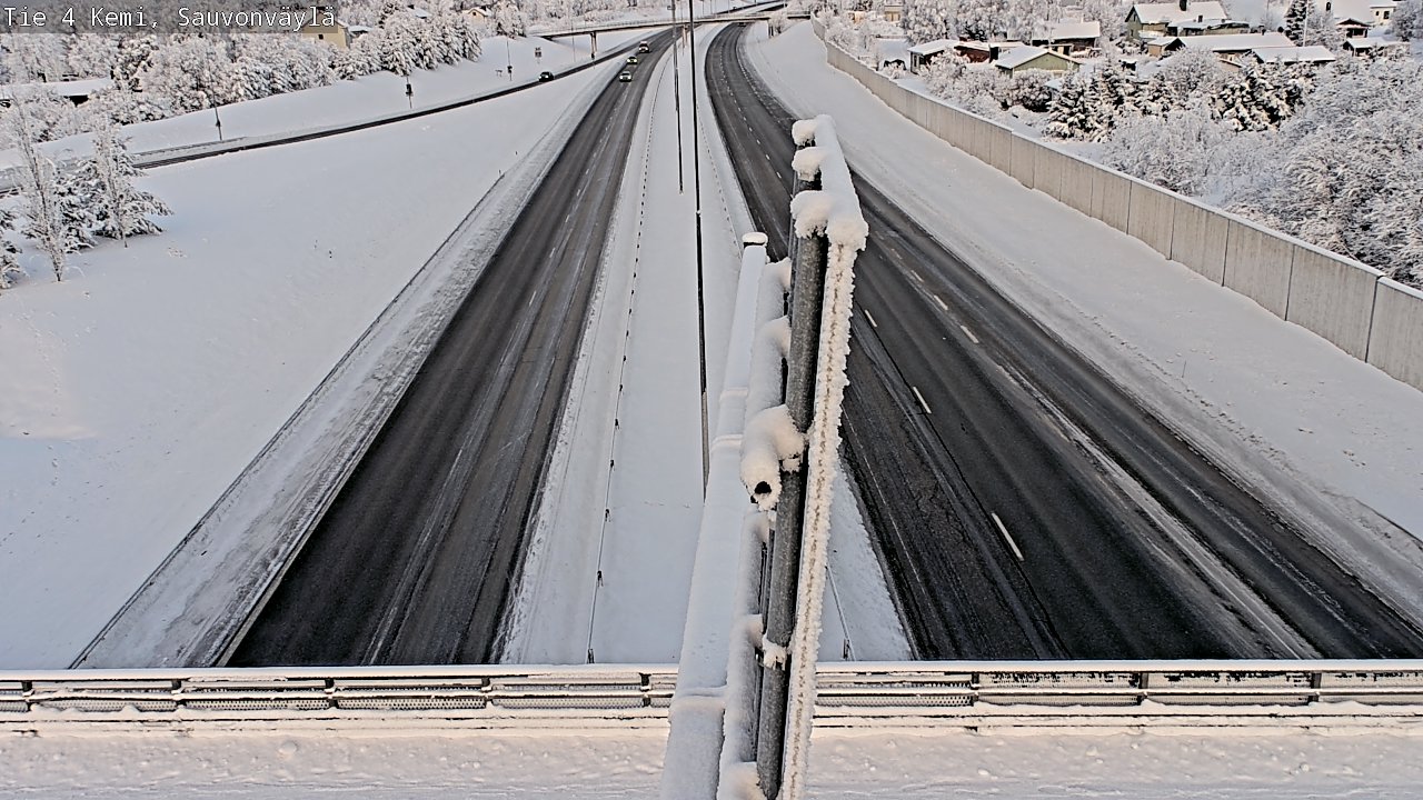 Weather Camera Image Road 4 Kemi, Sauvonväylä, Kemi, Lappi