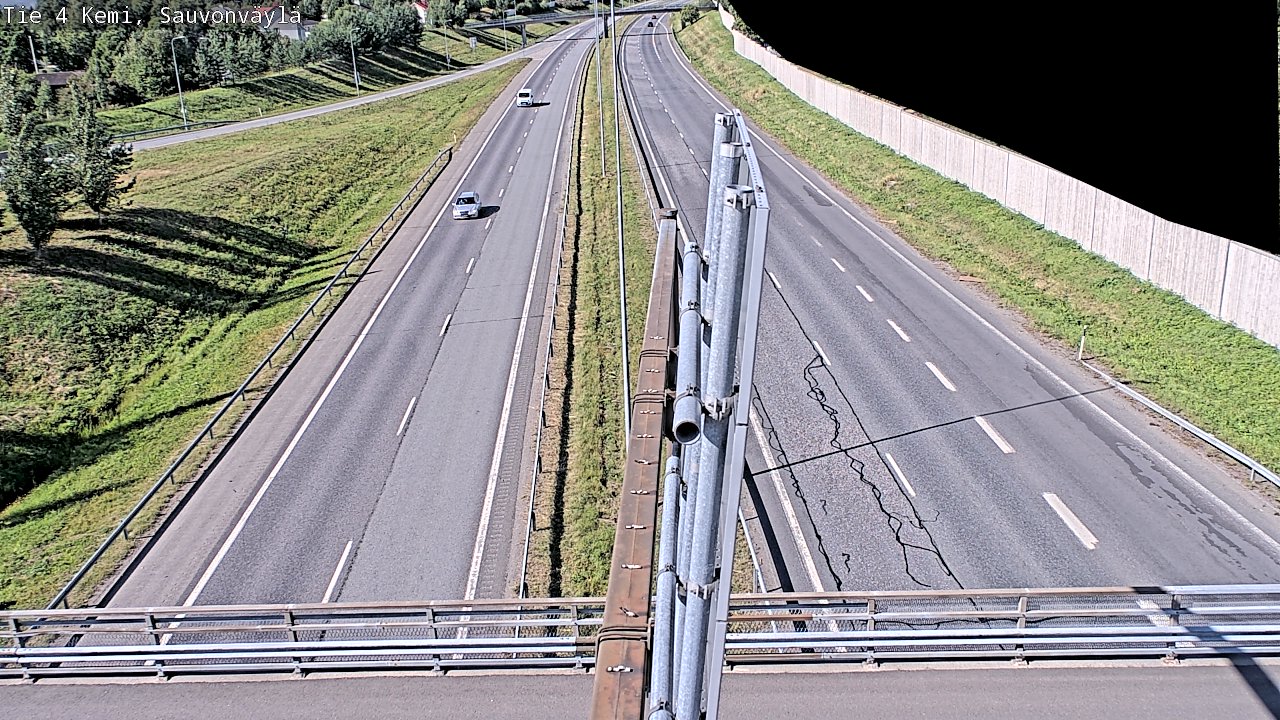 Kelikamerat Kuva Tie 4 Kemi, Sauvonväylä, Kemi, Lappi