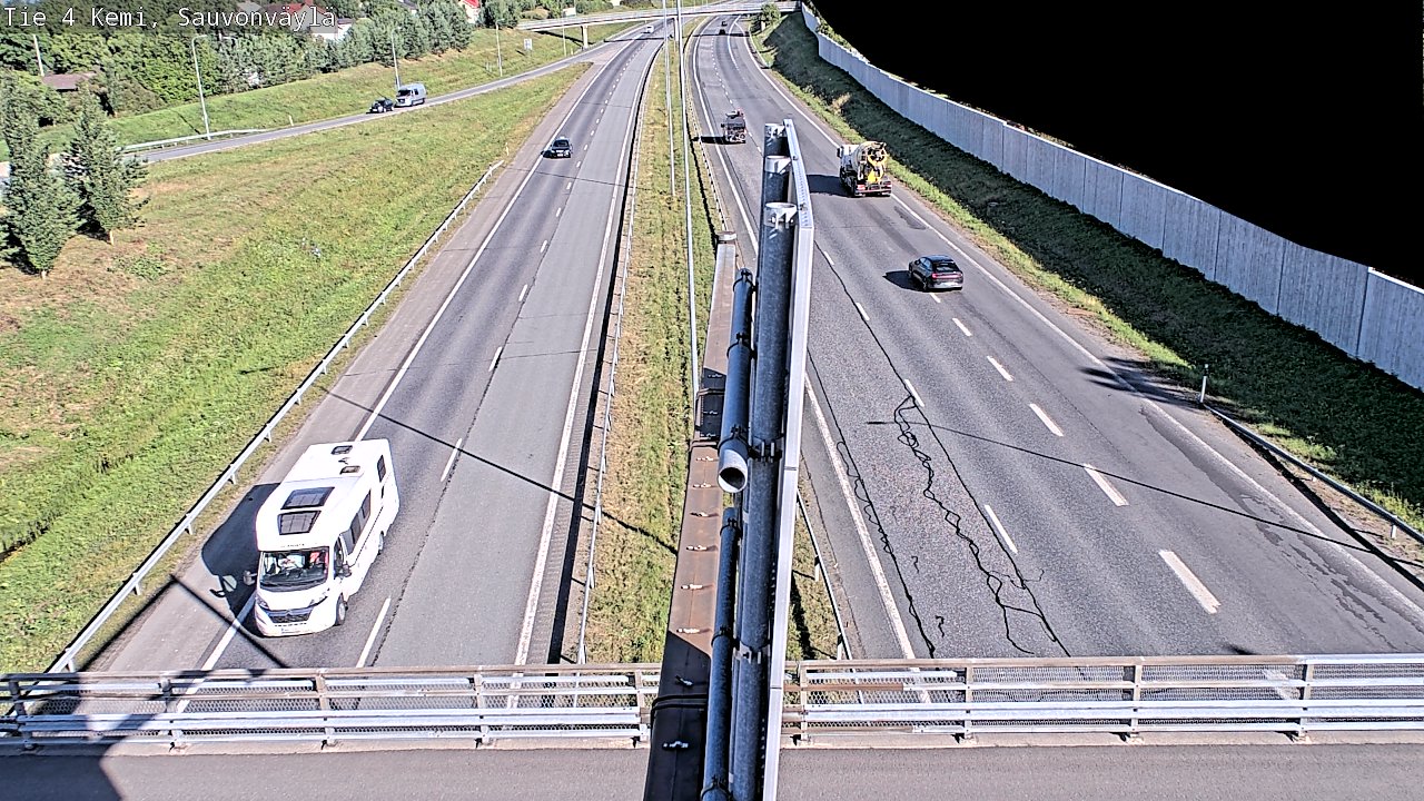 Kelikamerat Kuva Tie 4 Kemi, Sauvonväylä, Kemi, Lappi