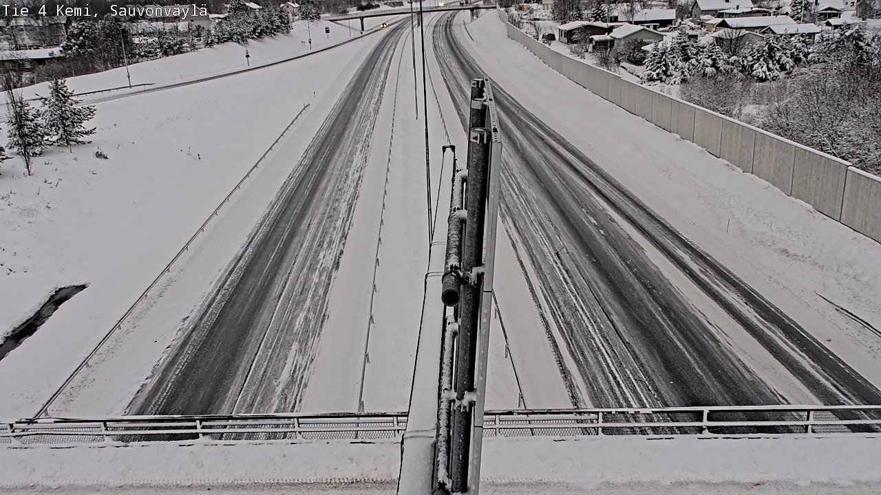 Kelikamerat Kuva Tie 4 Kemi, Sauvonväylä, Kemi, Lappi