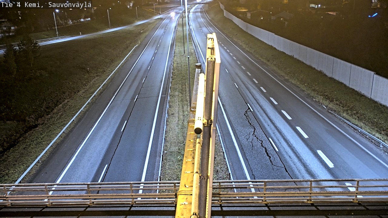 Kelikamerat Kuva Tie 4 Kemi, Sauvonväylä, Kemi, Lappi